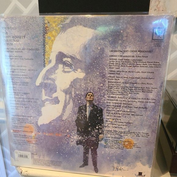 Tony Bennett Snowfall LP ~ Exclusive Colored Vinyl (Snow White) ~ Brand New! - Picture 2 of 2